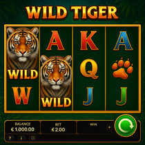 Vulkan Vegas - Wild Tiger Slot Game